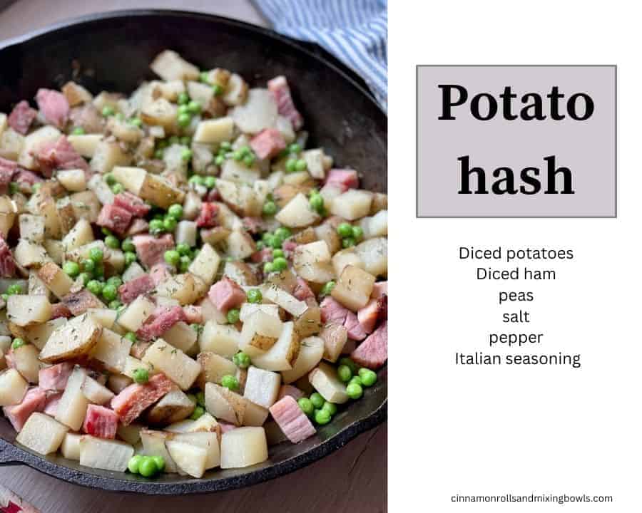 potato hash picture, easy skillet meal ideas  (and why you should be making them more often)