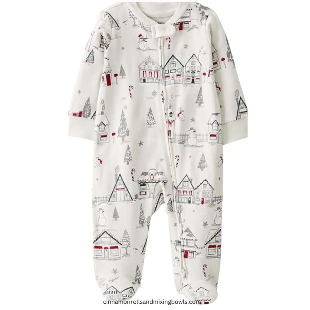 Cotton baby holiday gift idea sleeper 