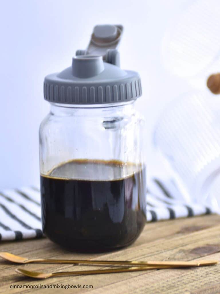 homemade brown sugar coffee syrup